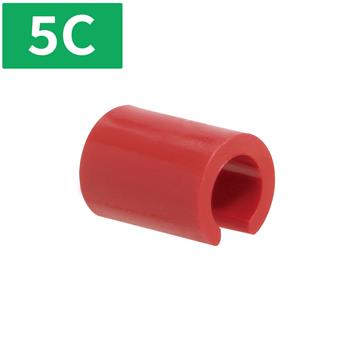 5C耐候ケーブルマーカー (レッド)