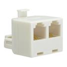 【在庫限り】RJ11モジュラー2分配器