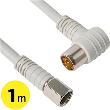 【HS登録】 FSLコネクタ付TVケーブル 1m