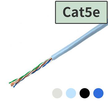 Cat5e LANケーブル 300m スカイブルー