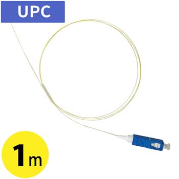 UPC 光ピッグテール SC 黄色