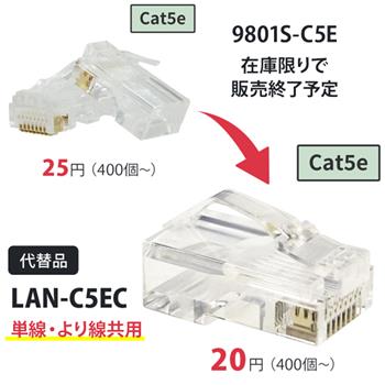 より線用RJ45コネクタ