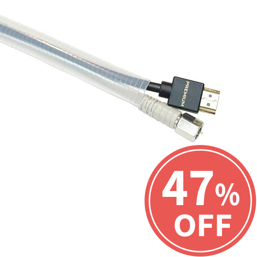 スリットチューブ (クリア) 30m