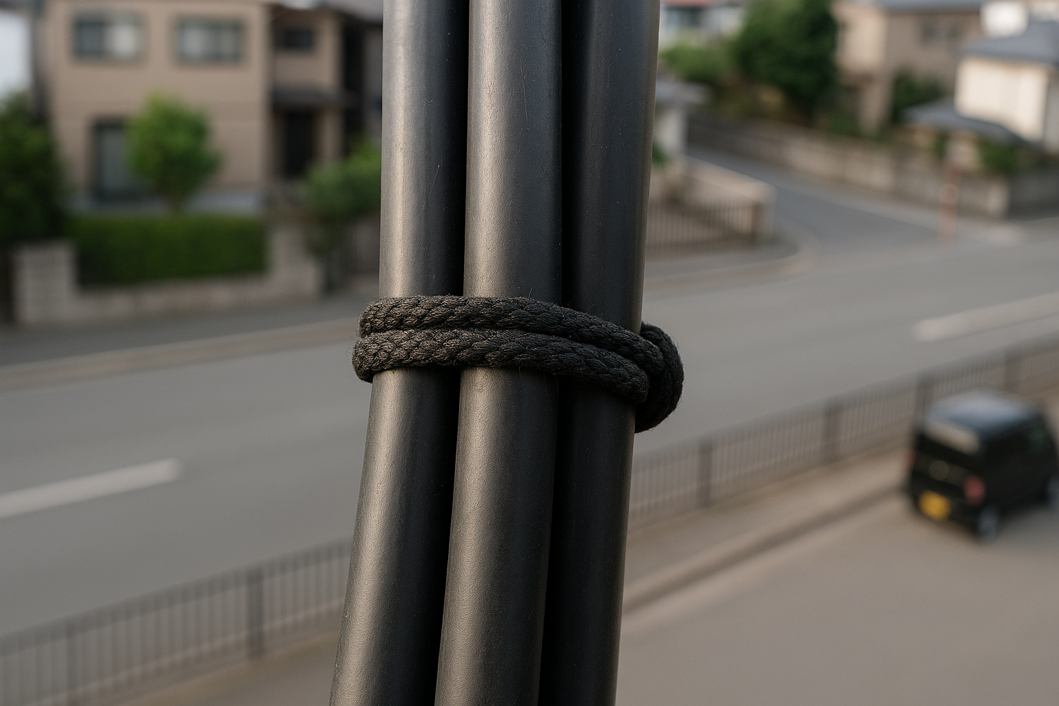 電線や通信ケーブルなどを束ねたり、固定したりするために使用される結束用の