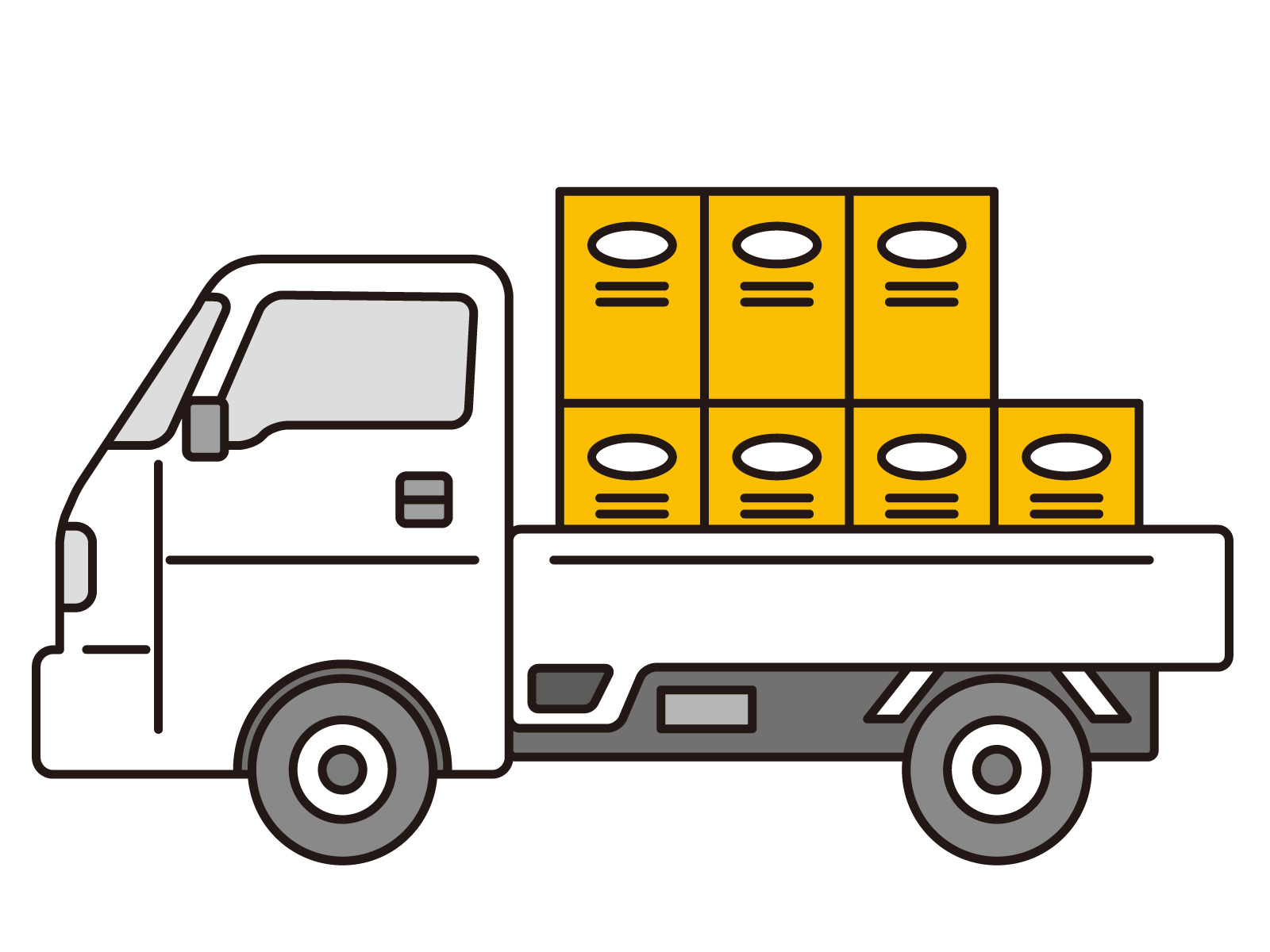 お届け先へ配達